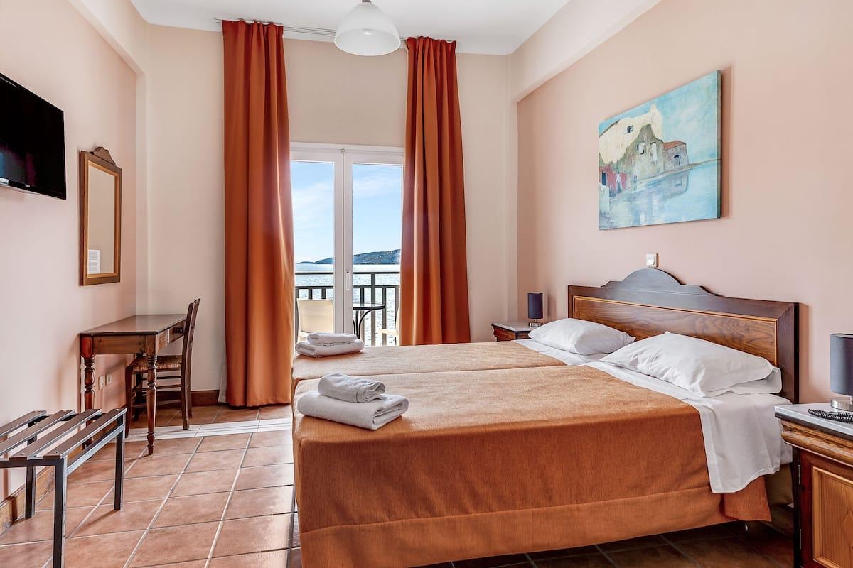 Golden View Beach Hotel room with sea view